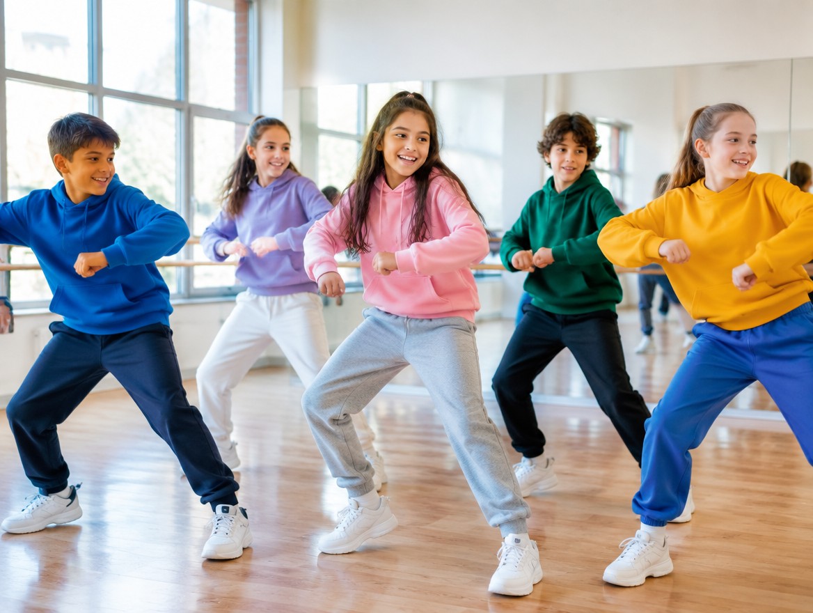 Çocuk Dansları çalışmasından bir kare
