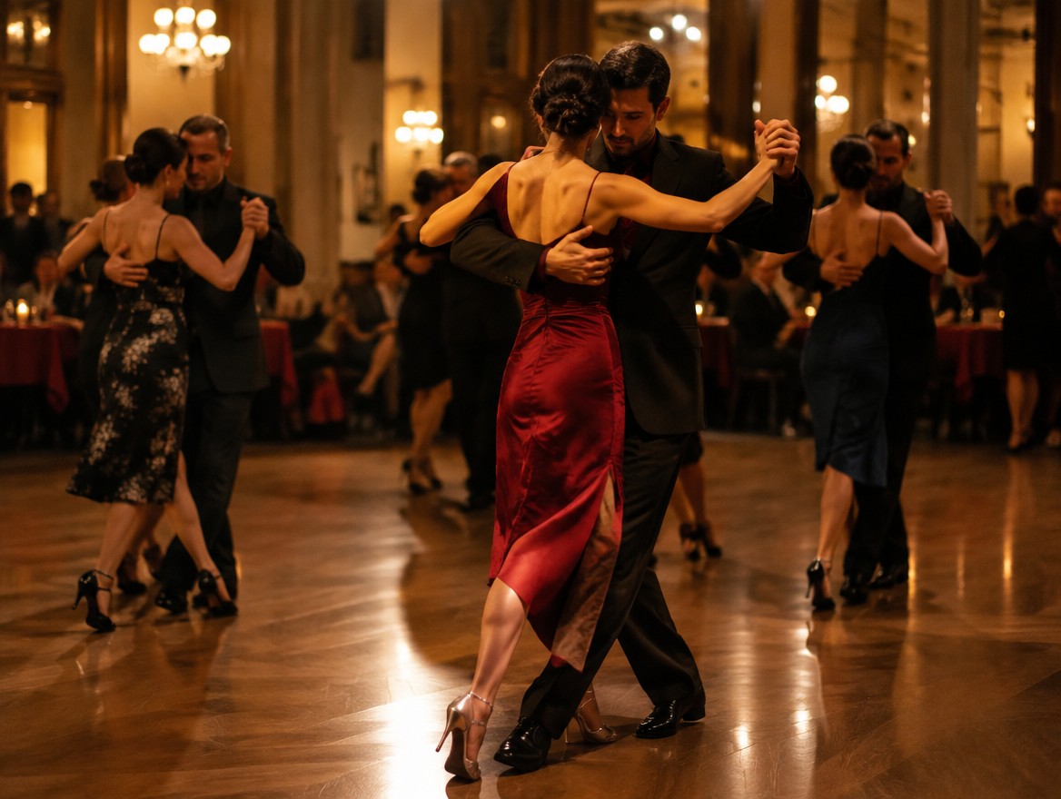 Arjantin Tango çalışmasından bir kare